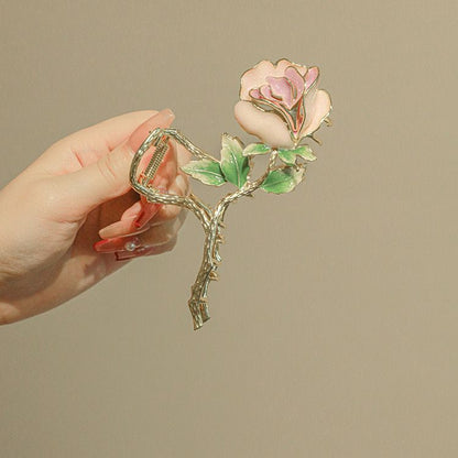 Mental Rose Hair Clip Susan