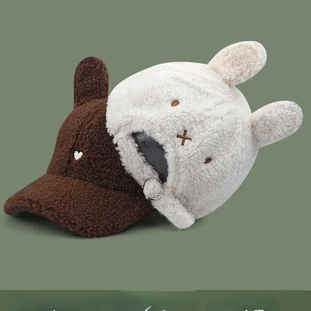 Bunny Rabbit Ear Fluffy Cap MK18988 MK Kawaii Store