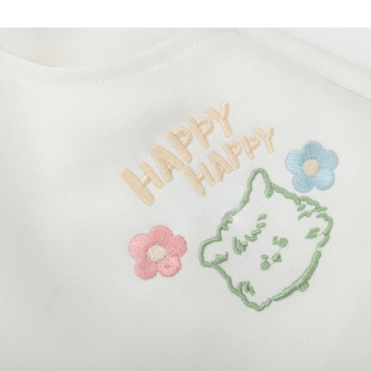 Cute Spring White Bear Shorts MK19174 KawaiiMoriStore