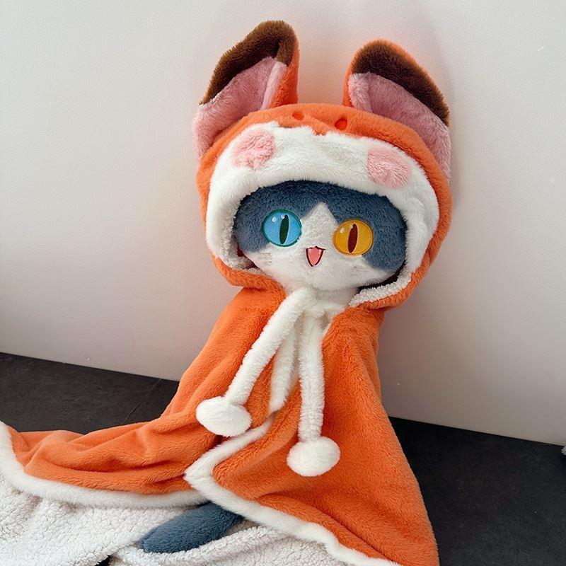 Kawaii Fox Fleece Winter Cape ME54 MK Kawaii Store