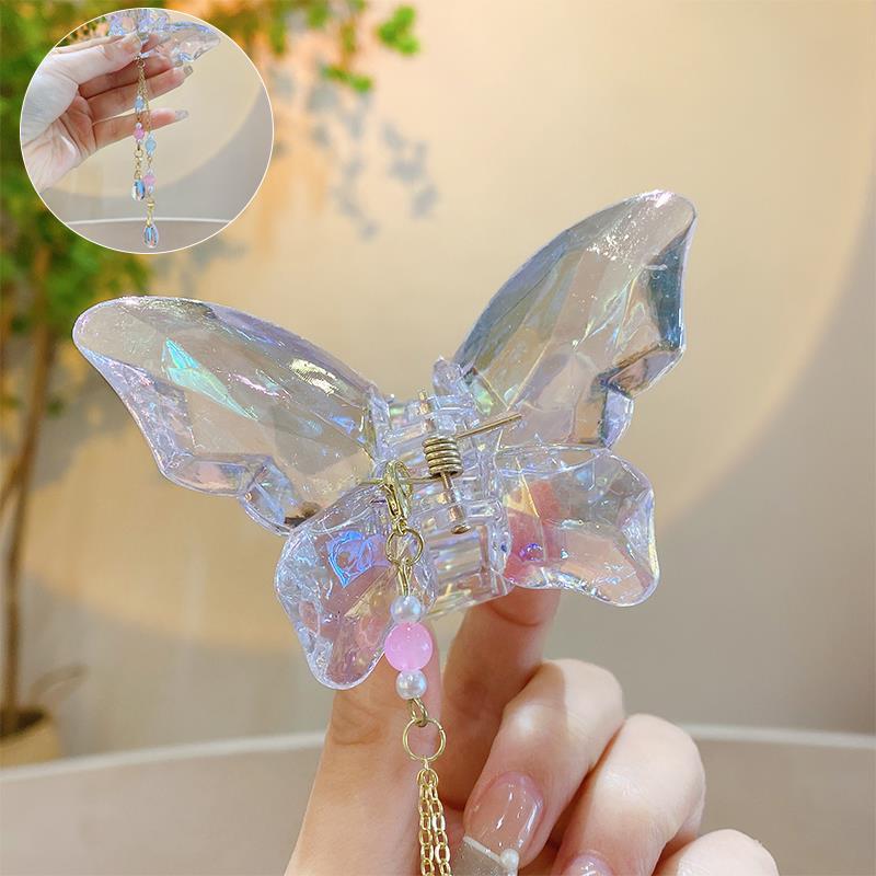 Crystal Butterfly Hair Clip MK18674