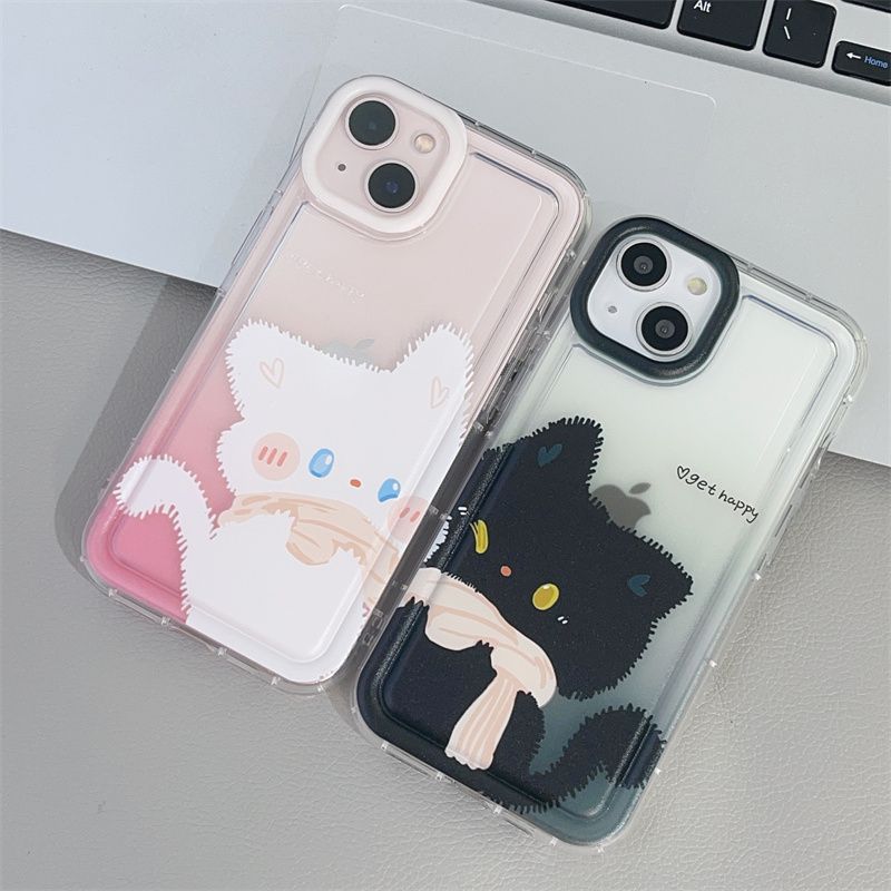 Kawaii Matching Cats Phonecases - Kimi
