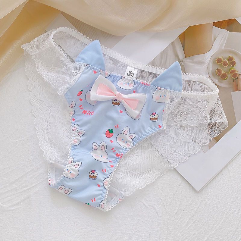 Cute Bunny Lace Panties