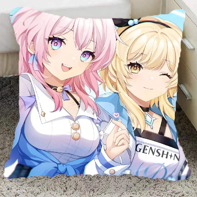 Honkai Star Rail Character Kawaii Comfy Pillow ON773 KawaiiMoriStore