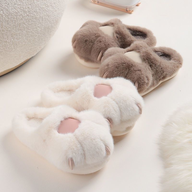 Paw Fluffy Winter Slipper MK Kawaii Store