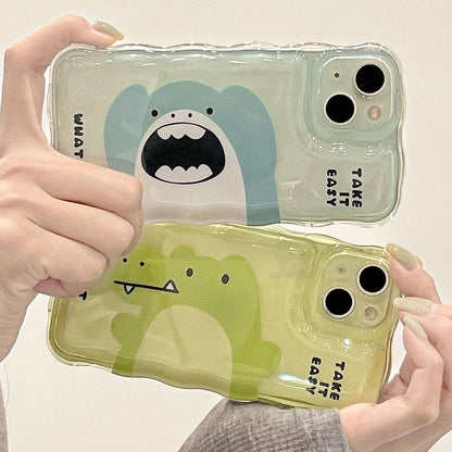 Cute Crocodile Matching Phone Case MK18950 MK Kawaii Store