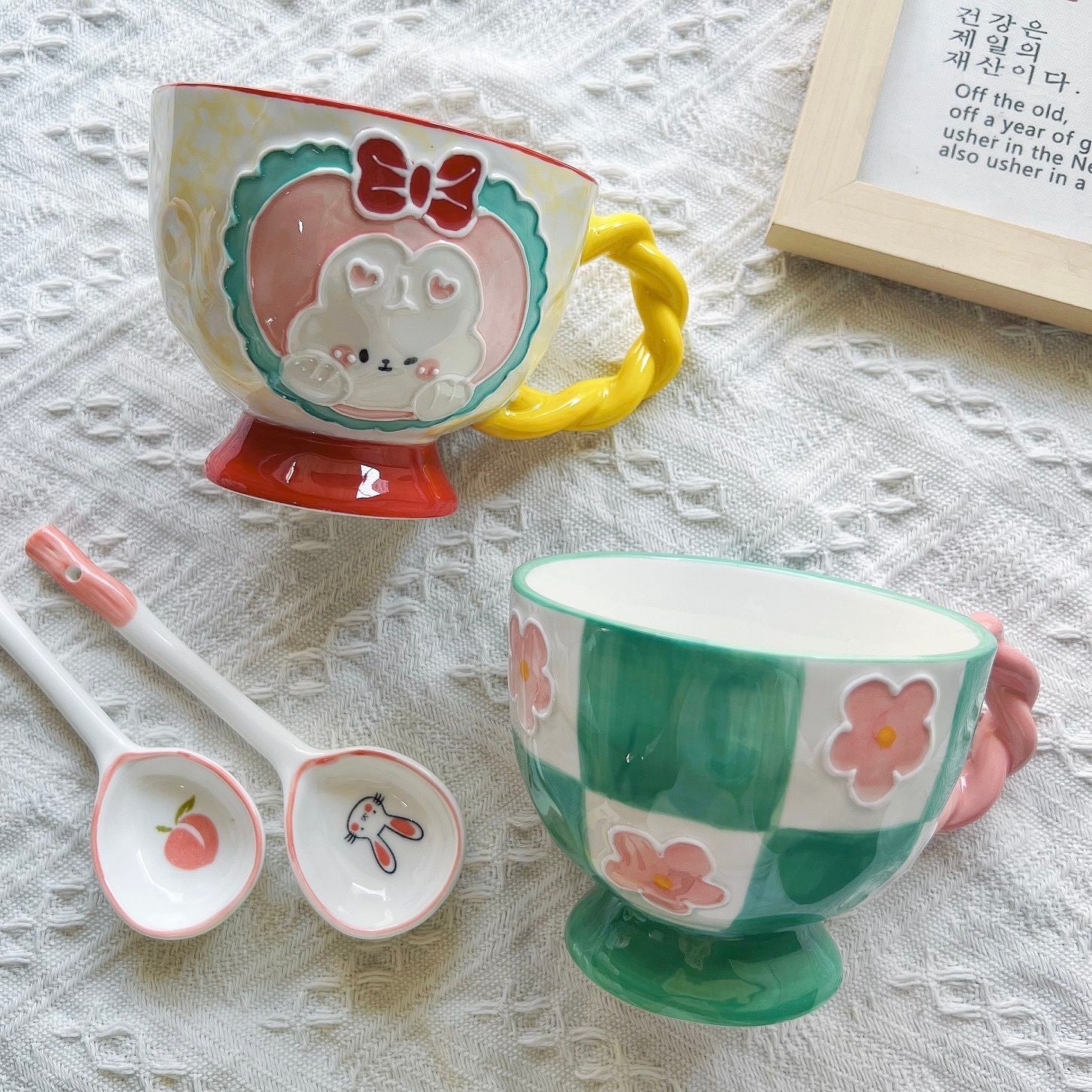 Pretty Bunny Kawaii Cup - Kimi MK Kawaii Store