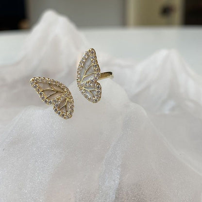 Diamond Butterfly Ring  MK19041 MK Kawaii Store