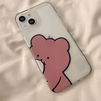 Bunny Bear Matching Phone Case Susan