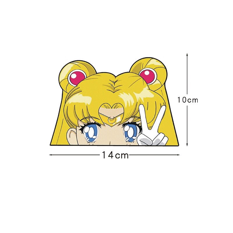 Sailor Moon Car Decals - Cupcake Cupcake