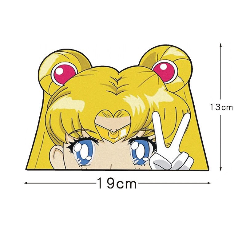 Sailor Moon Car Decals - Cupcake Cupcake