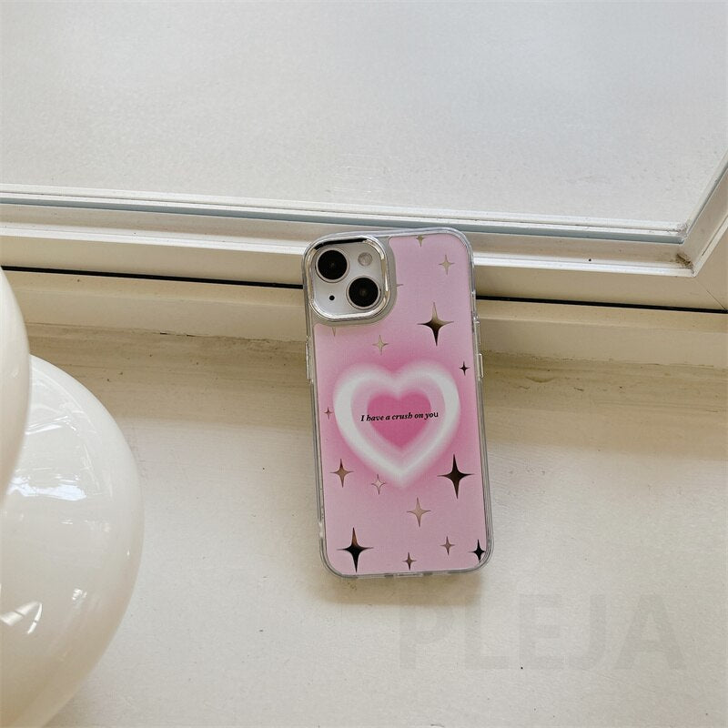 Cute Pink Heart Case - Heartzcore Heartzcore