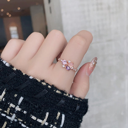 Zircon Vintage Ring MK Kawaii Store