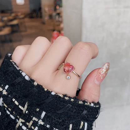 Zircon Vintage Ring MK Kawaii Store