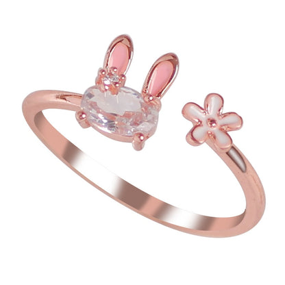 Matching Bunny Rabbit Ring W486 MK Kawaii Store