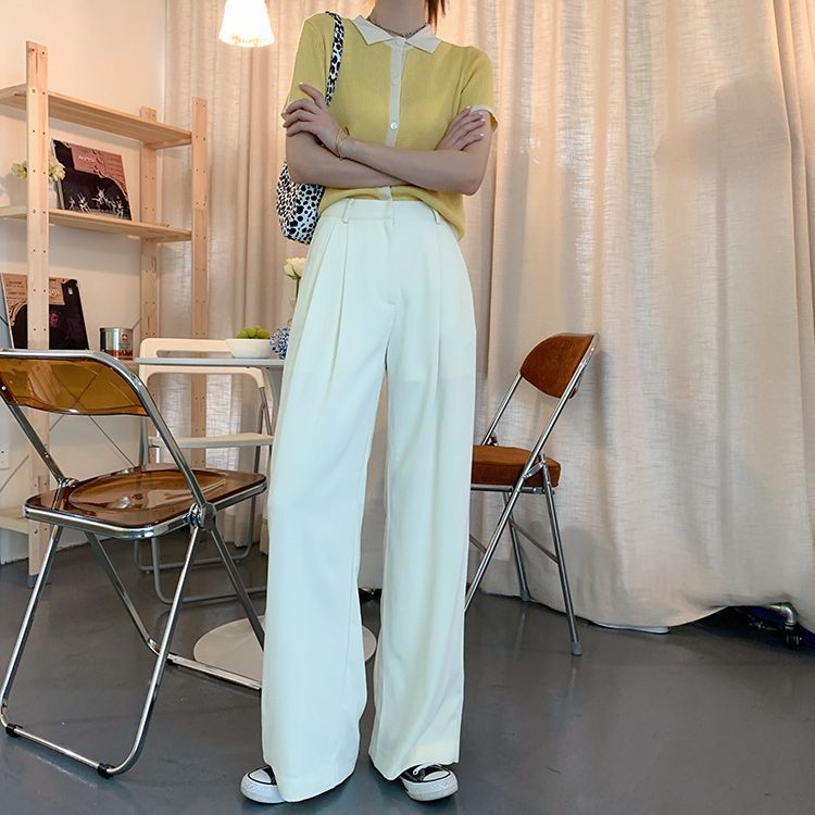 Wide-Leg Dress Pants dd8 MK Kawaii Store