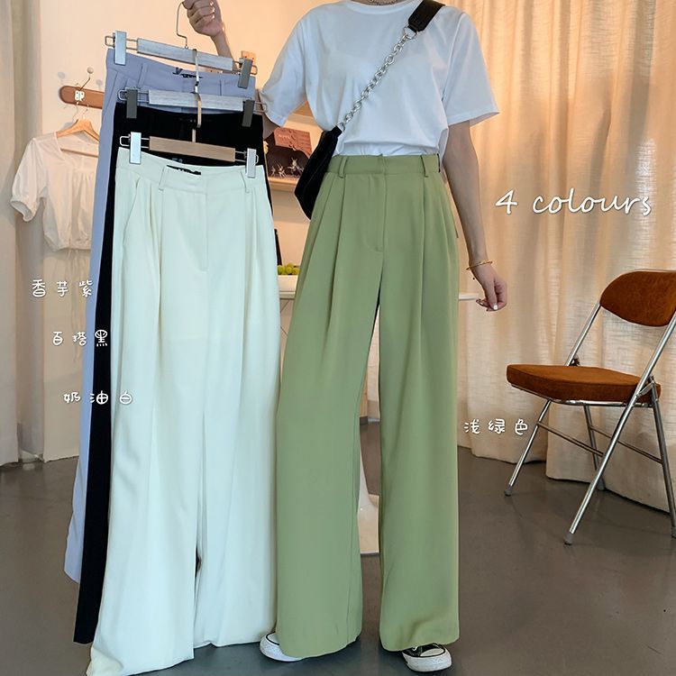 Wide-Leg Dress Pants dd8 MK Kawaii Store