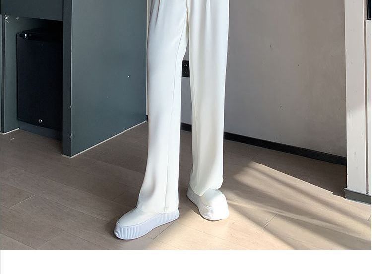 High-Waist Wide-Leg Dress Pants dd24