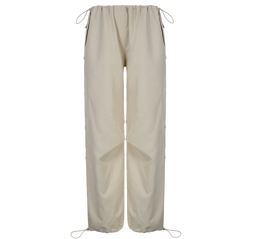 High Waist Wide Leg Cargo Pants dd2 MK Kawaii Store