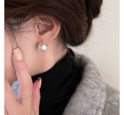 Bead Stud Earring IL18 MK Kawaii Store