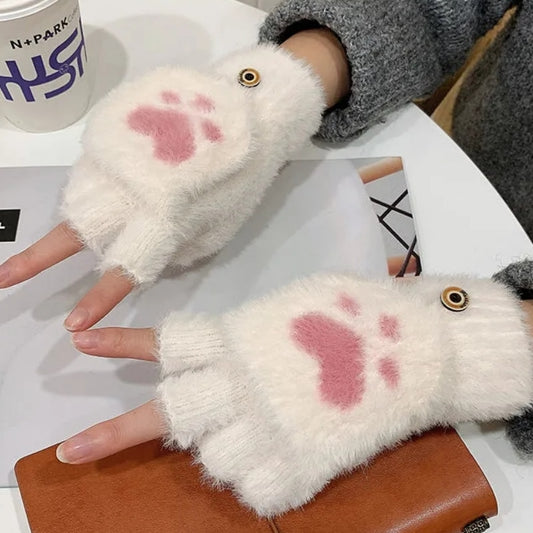 Paw Print Mittens - Cupcake MK Kawaii Store