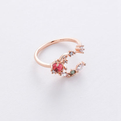 Zircon Vintage Ring MK Kawaii Store