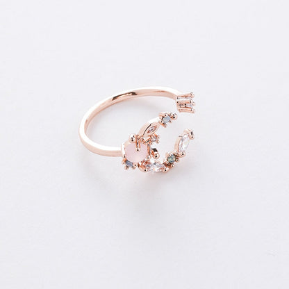 Zircon Vintage Ring MK Kawaii Store