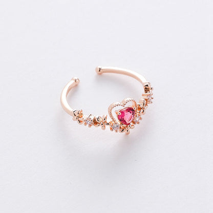 Zircon Vintage Ring MK Kawaii Store