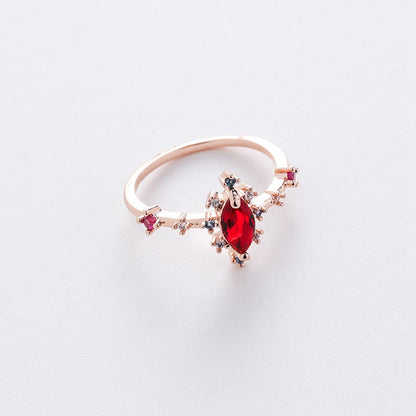 Zircon Vintage Ring MK Kawaii Store