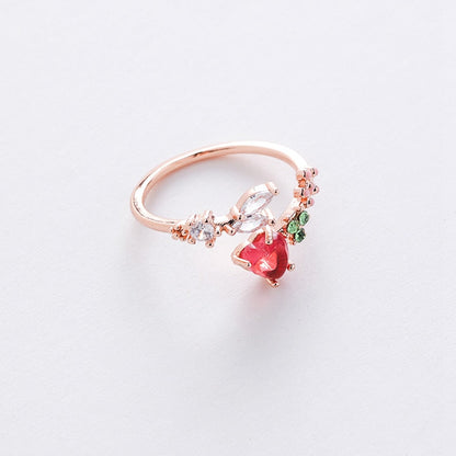 Zircon Vintage Ring MK Kawaii Store