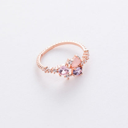 Zircon Vintage Ring MK Kawaii Store