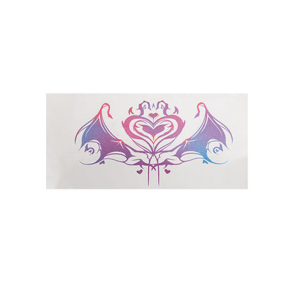 Pastel Rainbow Succubus Belly Tattoo MK19135 KawaiiMoriStore