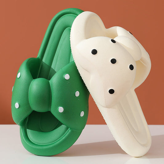 Kawaii Sweet 6 Colors PolkaDots Bow Sandals ON877 MK Kawaii Store