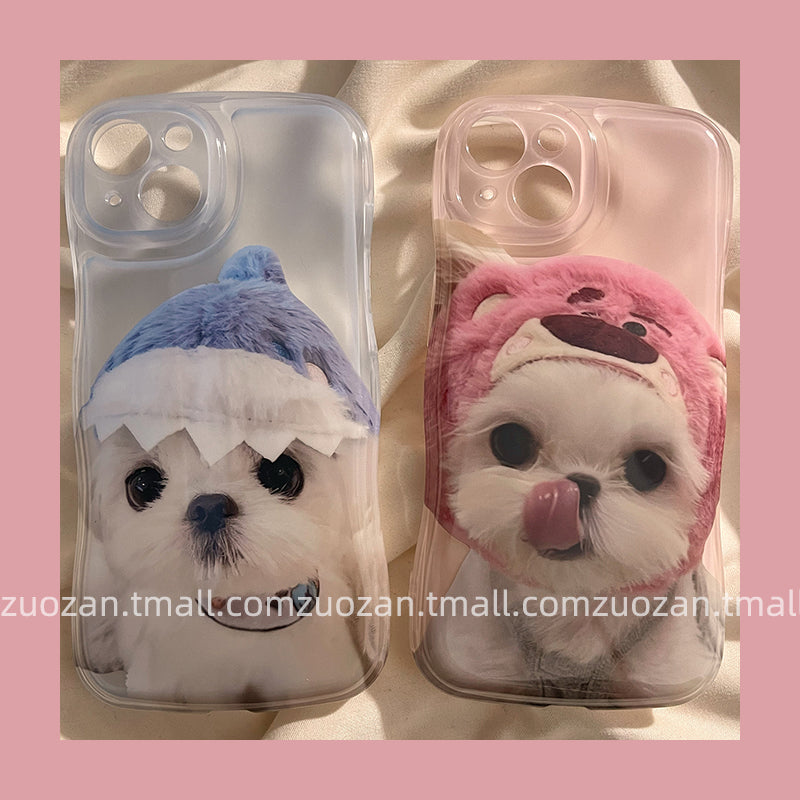 Cute Match Cartoon Puppy Phone Case