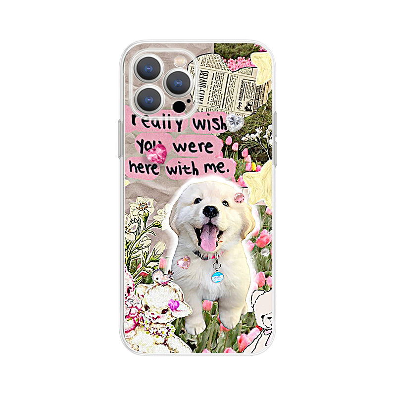 Cute Garden Cat Phone Case Susan