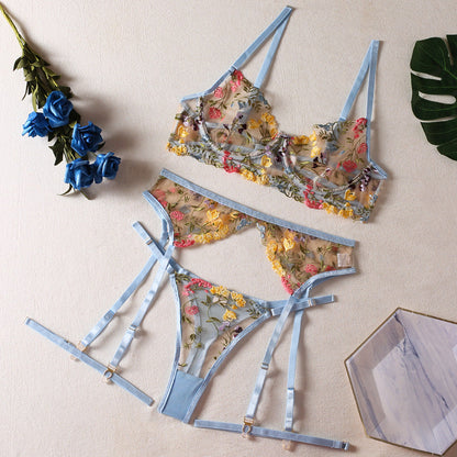 Floral Lingerie Set MK Kawaii Store