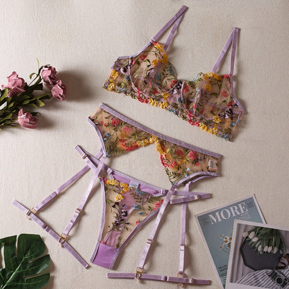 Floral Lingerie Set MK Kawaii Store