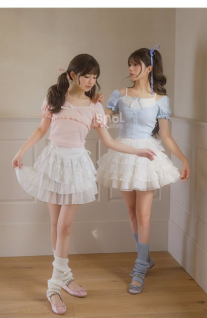 Cute Soft Dreamy Girl Pastel Outfit ON624 ONI