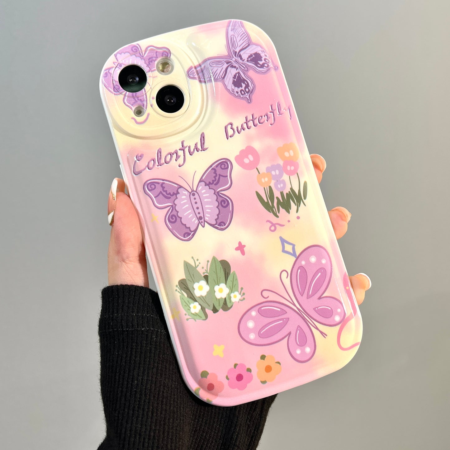 Purple Butterfly Phone Case