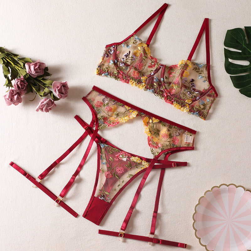 Floral Lingerie Set MK Kawaii Store