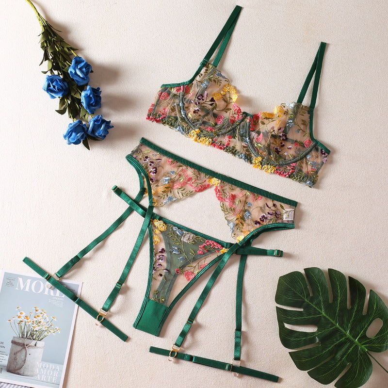 Floral Lingerie Set MK Kawaii Store