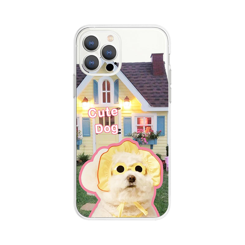 Cute Cat Dog Phone Case Susan