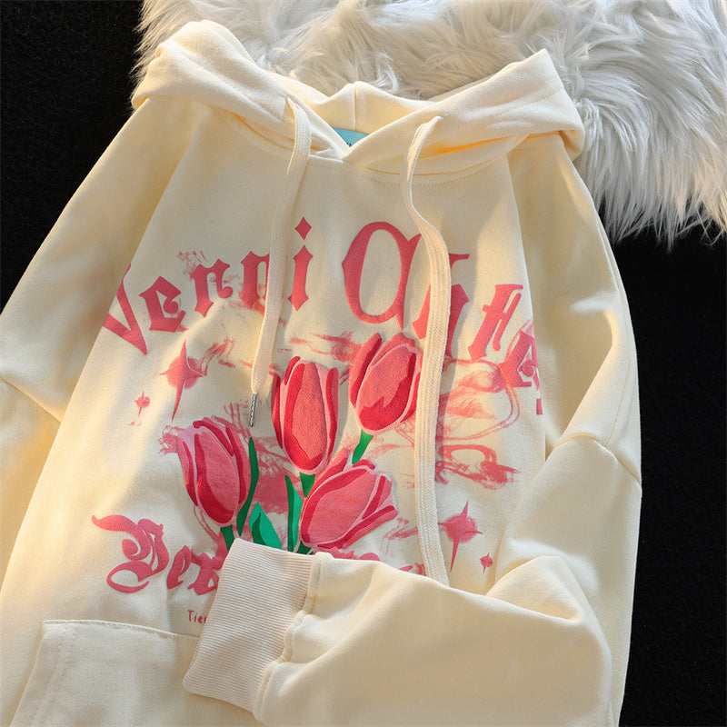 Tulip winter hoodie MK18519 MK Kawaii Store