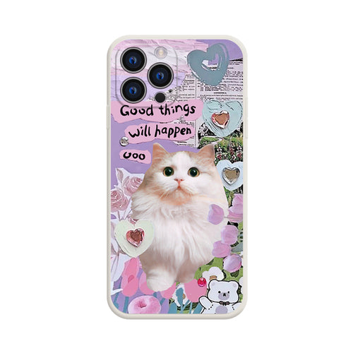 Lovely Cute Yawn Cat Phone Case