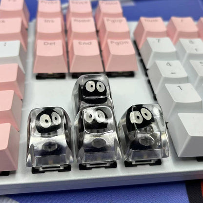 GG Kawaii Susuwatari Dust Bunny Inside ESC Keycap ON680 Cospicky