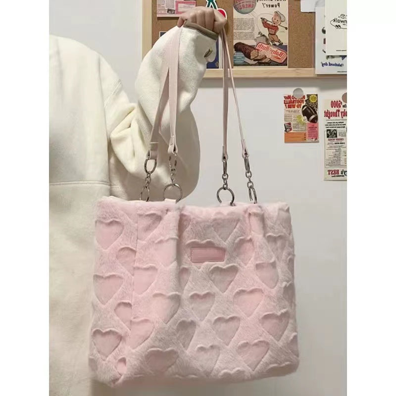 Pink Heart Bag Purse - Heartzcore Heartzcore