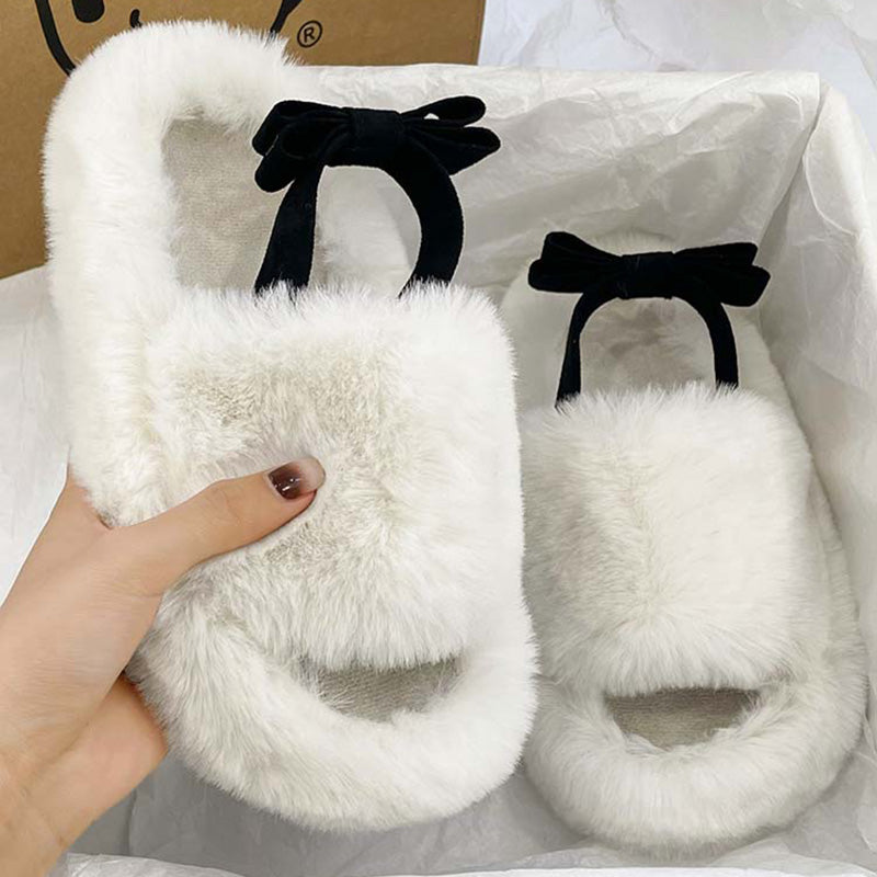 Cute Fluffy Home Slippers - Heartzcore