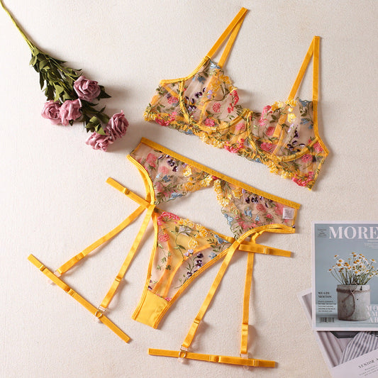 Floral Lingerie Set MK Kawaii Store