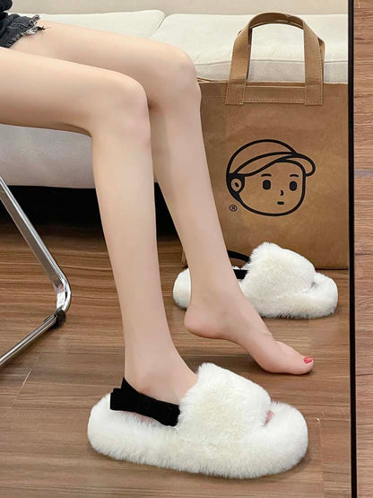 Cute Fluffy Home Slippers - Heartzcore Heartzcore