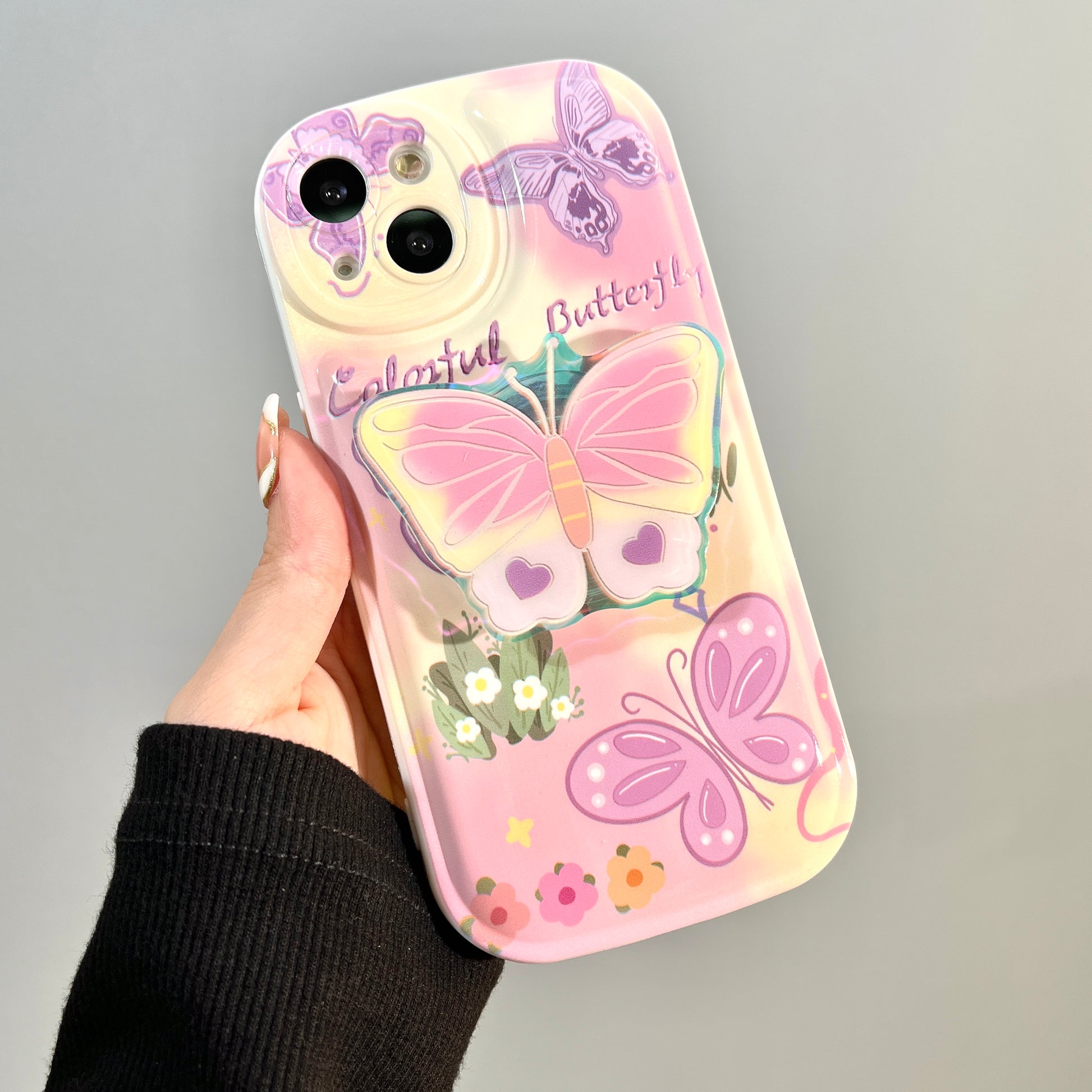 Purple Butterfly Phone Case Kimi